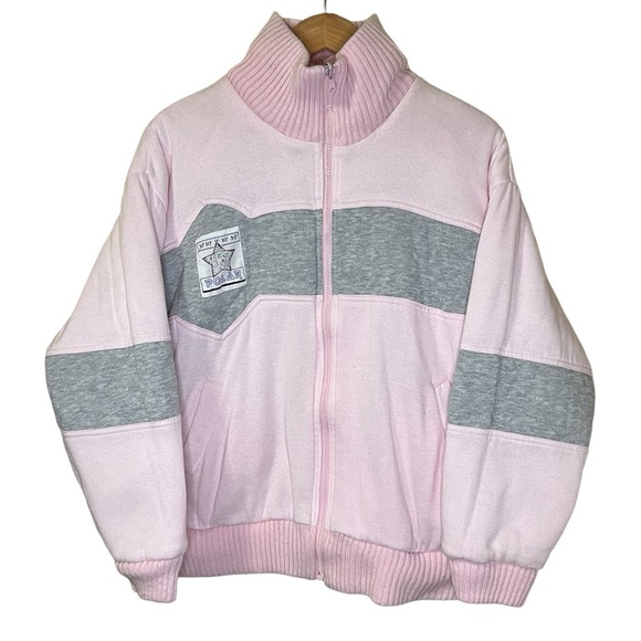 VTG 80s ALL AROUND THE WORLD CASUAL CLUB POLAR TRENDS Reversible Jacket - Picture 5 of 16